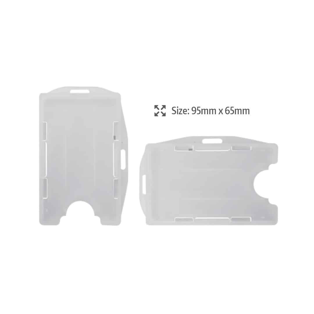 DOUBLE SIDE PVC CARD HOLDER