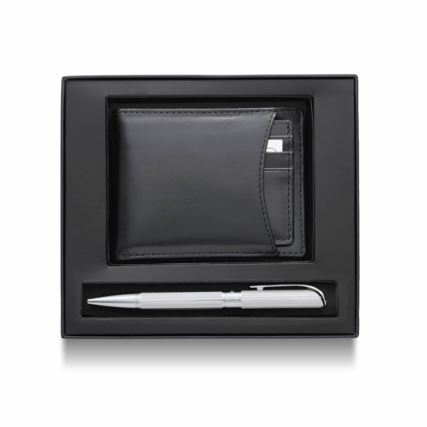 REFINESCRIPT - BLACK WALLET &amp; PEN KIT